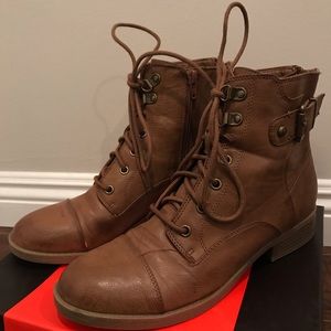 G by Guess, fella boots
